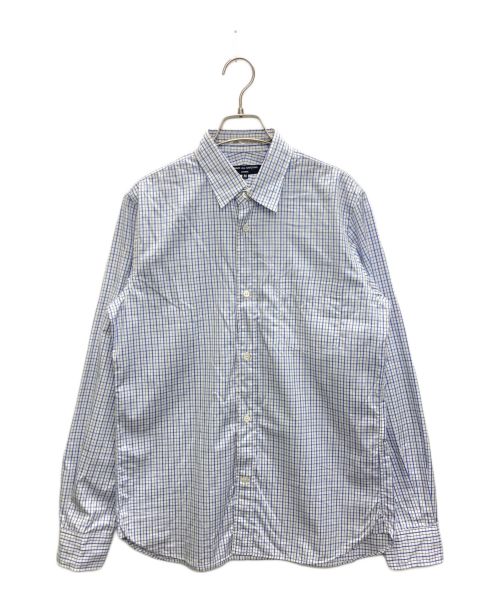 COMME des GARCONS HOMME（コムデギャルソン オム）COMME des GARCONS HOMME (コムデギャルソン オム) L/Sチェックシャツ スカイブルー サイズ:SIZE Mの古着・服飾アイテム