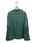 ANCELLM (アンセルム) OMBRE CHECK PULLOVER SHIRT グリーン サイズ:2：24800円