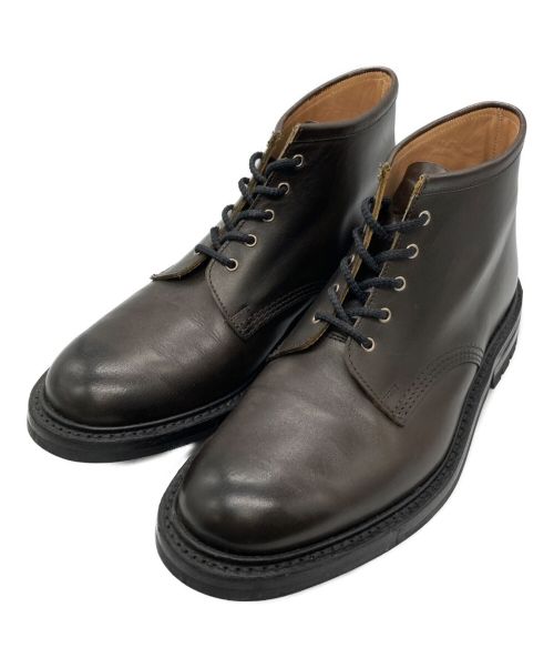 Tricker's（トリッカーズ）Tricker's (トリッカーズ) MARGARET HOWELL (マーガレットハウエル) 別注レザーブーツ ブラウン サイズ:7の古着・服飾アイテム