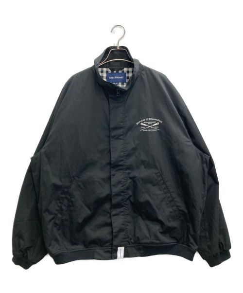 DESCENDANT（ディセンダント）DESCENDANT (ディセンダント) SKIPPER TWILL JACKET ブラック サイズ:SIZE 3の古着・服飾アイテム