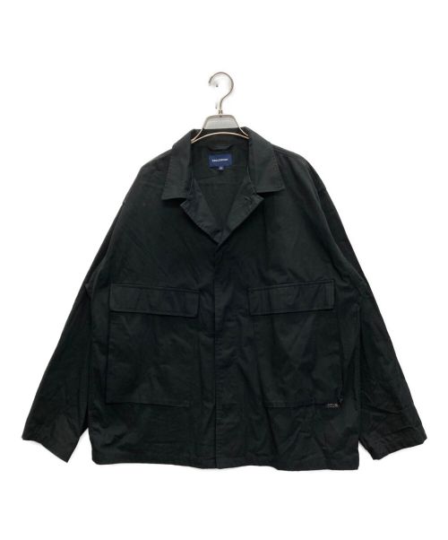 DESCENDANT（ディセンダント）DESCENDANT (ディセンダント) DWU FATIGUE SHIRT/コーデュラナイロン ファティーグシャツ ブラック サイズ:SIZE 3の古着・服飾アイテム