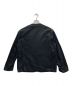 COMME des GARCONS HOMME (コムデギャルソン オム) ナイロンオックスノーカラージャケット ブラック サイズ:SIZE M：29800円