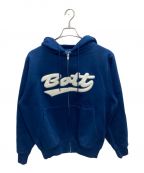 BoTTボット）の古着「Script Logo Zip Hoodie」｜ブルー