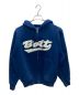 BoTT（ボット）の古着「Script Logo Zip Hoodie」｜ブルー