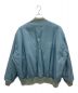 Name. (ネーム) SOFT TAFFETA BIG MA-1 ブルー サイズ:2：15800円