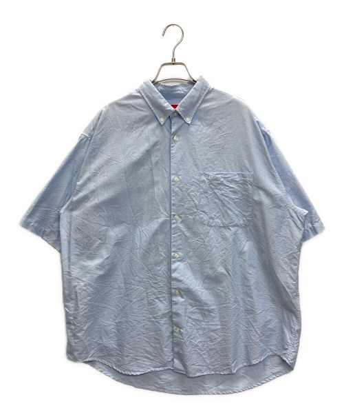 SUPREME（シュプリーム）SUPREME (シュプリーム) Loose Fit S/S Oxford Shirt スカイブルー サイズ:SIZE Lの古着・服飾アイテム