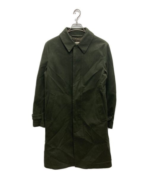 MACKINTOSH（マッキントッシュ）MACKINTOSH (マッキントッシュ) ウールステンカラーコート オリーブ サイズ:38の古着・服飾アイテム