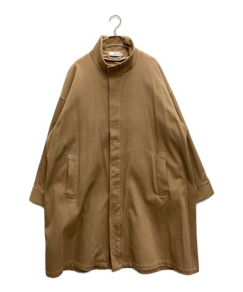 Graphpaper（グラフペーパー）Graphpaper (グラフペーパー) Hard Twill Stand Collar Coat ベージュ サイズ:2の古着・服飾アイテム