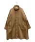 Graphpaper（グラフペーパー）の古着「Hard Twill Stand Collar Coat」｜ベージュ