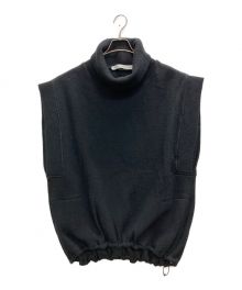 COGTHEBIGSMOKE（コグザビッグスモーク）の古着「GISELLE ROLLNECK GILLET」｜ブラック