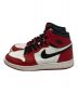 NIKE (ナイキ) GS Air Jordan 1 Retro High OG レッド×ホワイト サイズ:US6.5Y：29800円