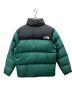 THE NORTH FACE (ザ ノース フェイス) NUPTSE JACKET(ヌプシジャケット)  グリーン×ブラック サイズ:L：15800円