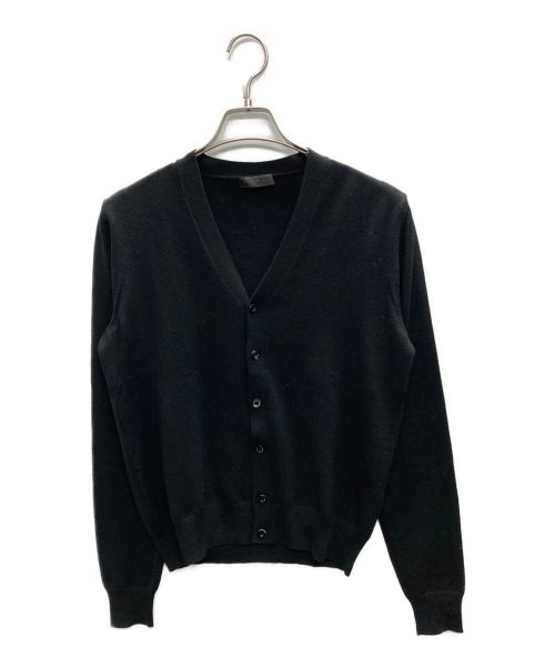 PRADA（プラダ）PRADA (プラダ) ウールカーディガン ブラック サイズ:44の古着・服飾アイテム