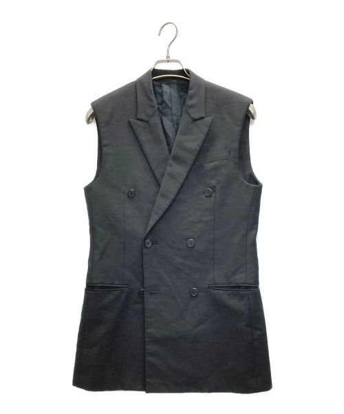 GIVENCHY（ジバンシィ）GIVENCHY (ジバンシィ) テーラードベスト ブラック サイズ:44の古着・服飾アイテム