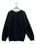 AURALEEオーラリー）の古着「BABY CASHMERE KNIT」｜ブラック