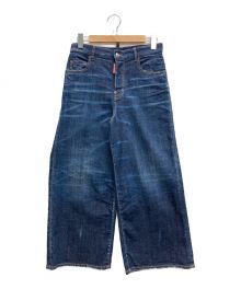 DSQUARED2（ディースクエアード）の古着「DARK CLEAN WASH JINNY Jeans」｜インディゴ