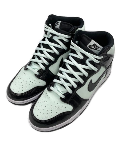 NIKE（ナイキ）NIKE (ナイキ) DUNK HIGH ブラック×ミント サイズ:US10.5の古着・服飾アイテム