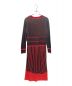 MIHARA YASUHIRO (ミハラヤスヒロ) TROMPE L' OEIL DRESS  レッド サイズ:SIZE 38：12800円