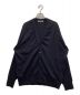 AURALEE（オーラリー）の古着「SUPER HIGH GAUGE COTTON KNIT CARDIGAN」｜ネイビー