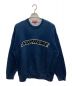 SUPREME（シュプリーム）の古着「Printed Washed Sweater(プリンティド ウォッシュト セーター)」｜ブルー