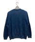 SUPREME (シュプリーム) Printed Washed Sweater(プリンティド ウォッシュト セーター) ブルー サイズ:L：17800円