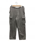 Name.ネーム）の古着「22AW ASYMMETRIC SWEAT CARGO PANTS/アシンメトリースウェットカーゴパンツ」｜グレー