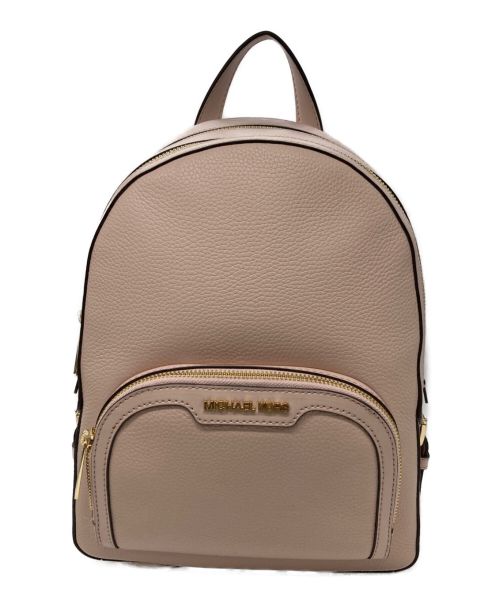 MICHAEL KORS（マイケルコース）MICHAEL KORS (マイケルコース) JAYCEE MEDIUM BACKPACK/ジップポケット バックパック ミディアム ピンクの古着・服飾アイテム