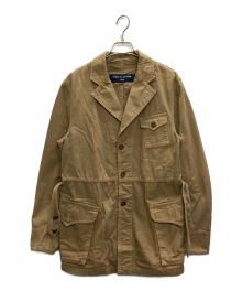 COMME des GARCONS HOMME（コムデギャルソン オム）の古着「後染めワークジャケット」｜ブラウン