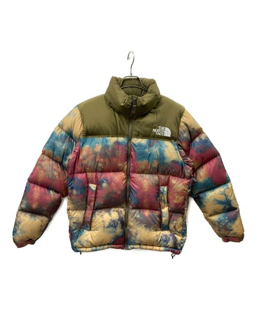 THE NORTH FACE（ザ ノース フェイス）THE NORTH FACE (ザ ノース フェイス) NOVELTY NUPTSE JACKET(ノベルティーヌプシジャケット) アイスダイアンテロープタン サイズ:Mの古着・服飾アイテム