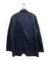 COMME des GARCONS HOMME (コムデギャルソン オム) ジップ テーラード ジャケット ネイビー サイズ:M：15000円