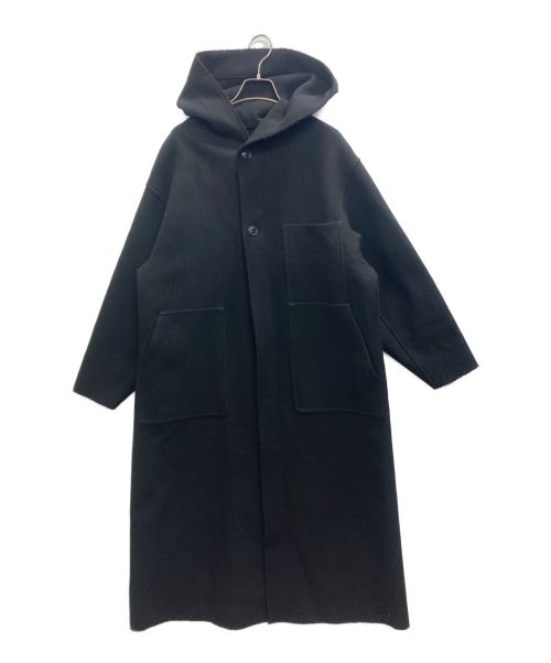 HYKE（ハイク）HYKE (ハイク) HOODED WORK COAT ブラック サイズ:SIZE 2の古着・服飾アイテム