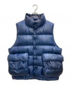 DAIWA PIER39ダイワ ピア39）の古着「TECH BACK PACKER DOWN VEST(テックバックパッカーダウンベスト)」｜ブルー