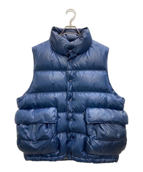 DAIWA PIER39（ダイワ ピア39）DAIWA PIER39 (ダイワ ピア39) TECH BACK PACKER DOWN VEST(テックバックパッカーダウンベスト) ブルー サイズ:Lの古着・服飾アイテム