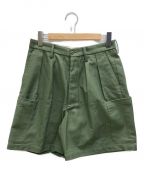 NEATニート）の古着「cargo shorts/カーゴショーツ」｜カーキ