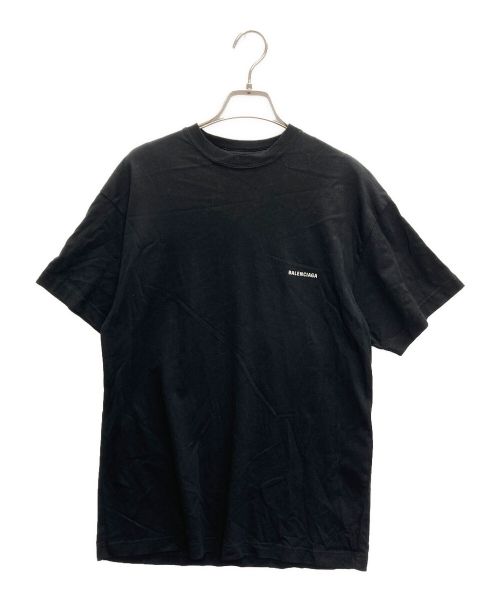 BALENCIAGA（バレンシアガ）BALENCIAGA (バレンシアガ) スモールロゴTシャツ ブラック サイズ:SIZE Lの古着・服飾アイテム