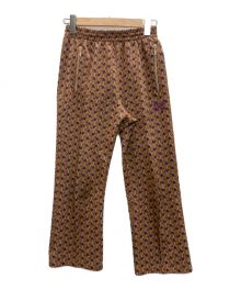 Needles（ニードルズ）の古着「Track Pant Poly Jacquard Floret」｜ブラウン