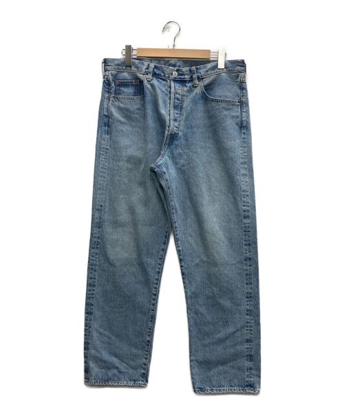 A.PRESSE（アプレッセ）A.PRESSE (アプレッセ) Washed Denim Pants インディゴ サイズ:36の古着・服飾アイテム