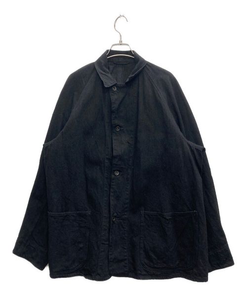COMOLI（コモリ）COMOLI (コモリ) デニム ワークジャケット ブラック サイズ:3の古着・服飾アイテム