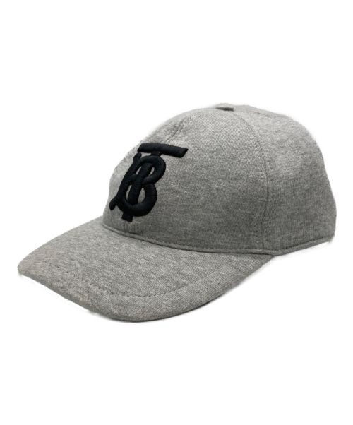 BURBERRY LONDON（バーバリーロンドン）BURBERRY LONDON (バーバリー ロンドン) MONOGRAM MOTIVE BASEBALL CAP グレー サイズ:Lの古着・服飾アイテム