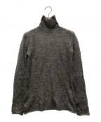 AURALEEオーラリー）の古着「KID MOHAIR SHEER KNIT」｜グレー