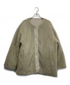 CLANEクラネ）の古着「REVERSIBLE MILITARY BOA JACKET/リバーシブルミリタリーボアジャケット」｜ベージュ