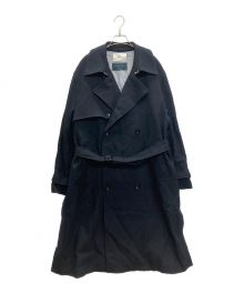 MAISON SPECIAL（メゾンスペシャル）の古着「Dress-Over Trench Coat」｜ネイビー