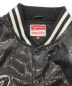 中古・古着 SUPREME (シュプリーム) MITCHELL & NESS (ミッチェルアンドネス) 23SS Sequin Varsity Jacket/スパンコールバ―シティージャケット　 ブラック サイズ:XL：35800円