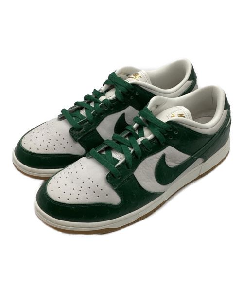 NIKE（ナイキ）NIKE (ナイキ) W DUNK LOW LX/ダンクロー グリーン×ホワイト サイズ:29㎝の古着・服飾アイテム