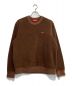 Supreme（シュプリーム）の古着「Polartec Small Box Crewneck」｜ブラウン