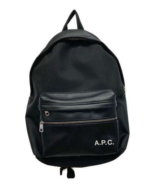 A.P.C.（アーペーセー）A.P.C. (アー・ペー・セー) CAMDENリュックサック ブラックの古着・服飾アイテム