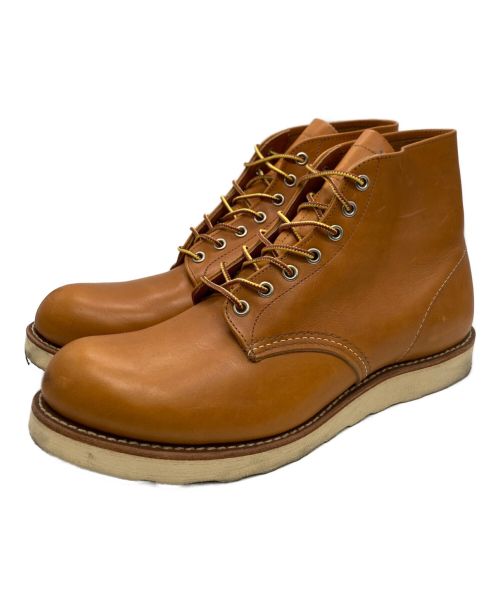 RED WING（レッドウィング）RED WING (レッドウィング) ラウンドトゥ ワークブーツ ブラウン サイズ:29㎝の古着・服飾アイテム