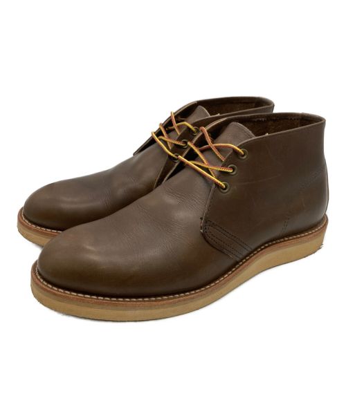 RED WING（レッドウィング）RED WING (レッドウィング) チャッカブーツ ブラウン サイズ:28ｃｍの古着・服飾アイテム