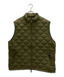 DAIWA PIER39（ダイワ ピア39）の古着「TECH QUILT STAND COLLAR LINER VEST」｜カーキ