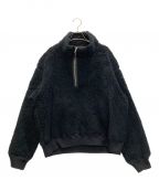 C.Eシーイー キャブエンプト）の古着「HEAVY WOOL BOA HALF ZIP」｜ブラック